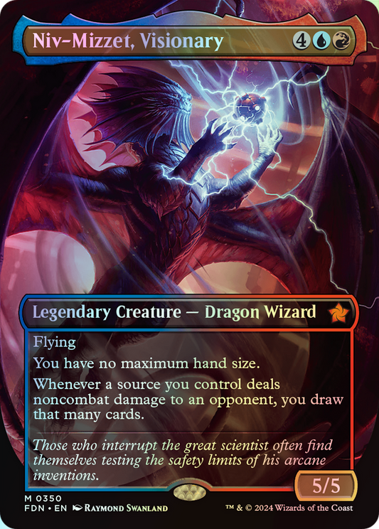 Niv-Mizzet, Visionary (FDN) #350 [EN/F] s/o