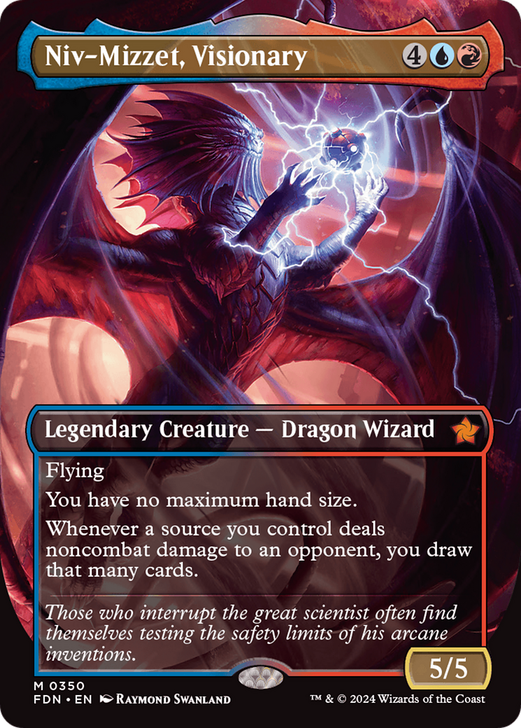 Niv-Mizzet, Visionary (FDN) #350 [EN/N] s/o