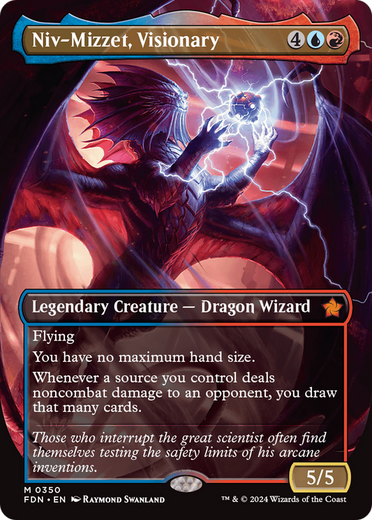 Niv-Mizzet, Visionary (FDN) #350 [EN/N] s/o