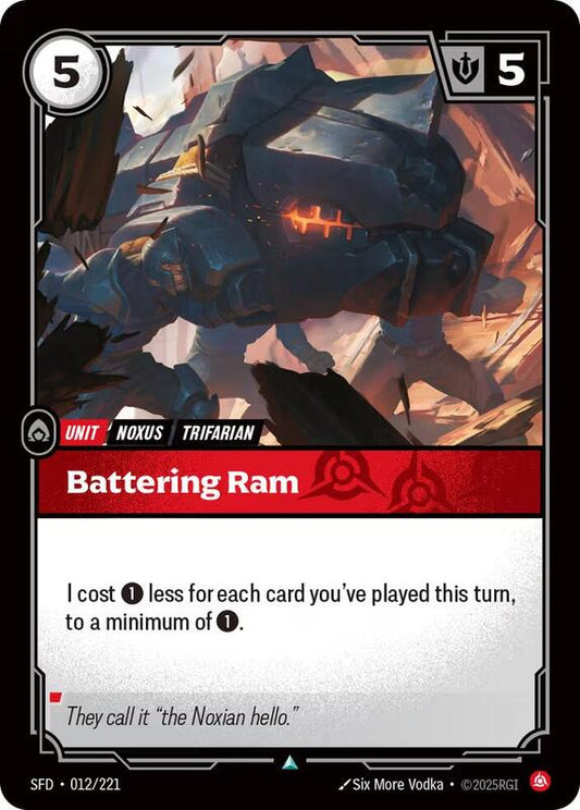 Battering Ram (SFD) #012 [EN/N]