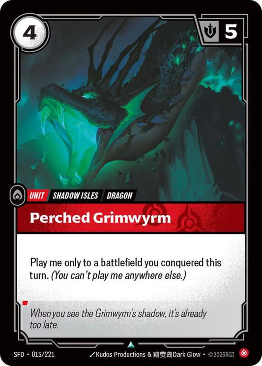 Perched Grimwyrm (SFD) #015 [EN/N]