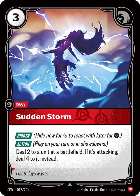 Sudden Storm (SFD) #017 [EN/N]