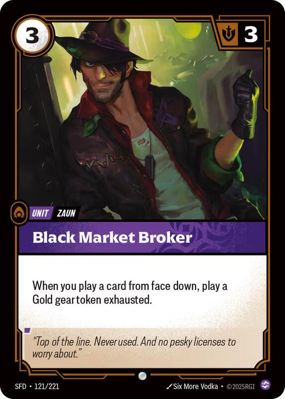 Black Market Broker (SFD) #121 [EN/N]