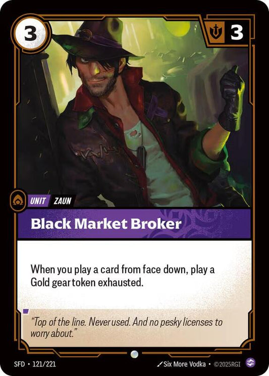 Black Market Broker (SFD) #121 [EN/N]