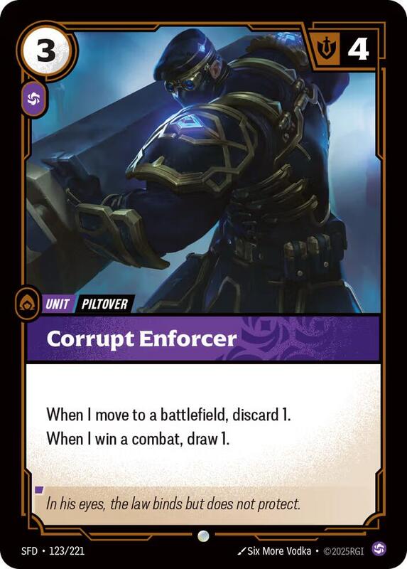 Corrupt Enforcer (SFD) #123 [EN/N]