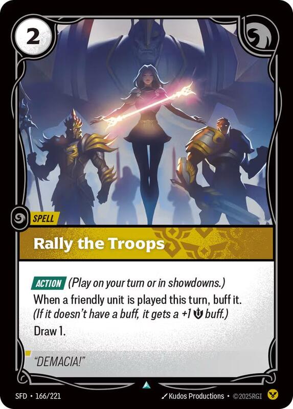 Rally the Troops (SFD) #166 [EN/N]