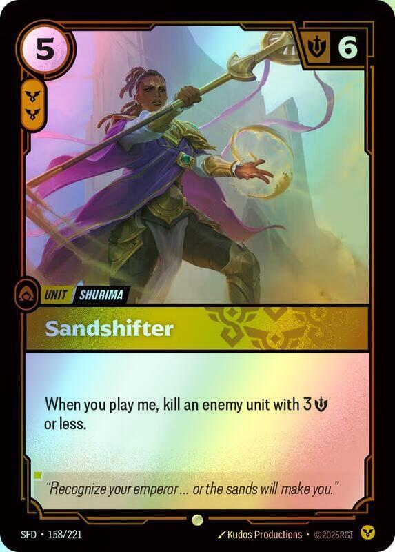 Sandshifter (SFD) #158 [EN/F]
