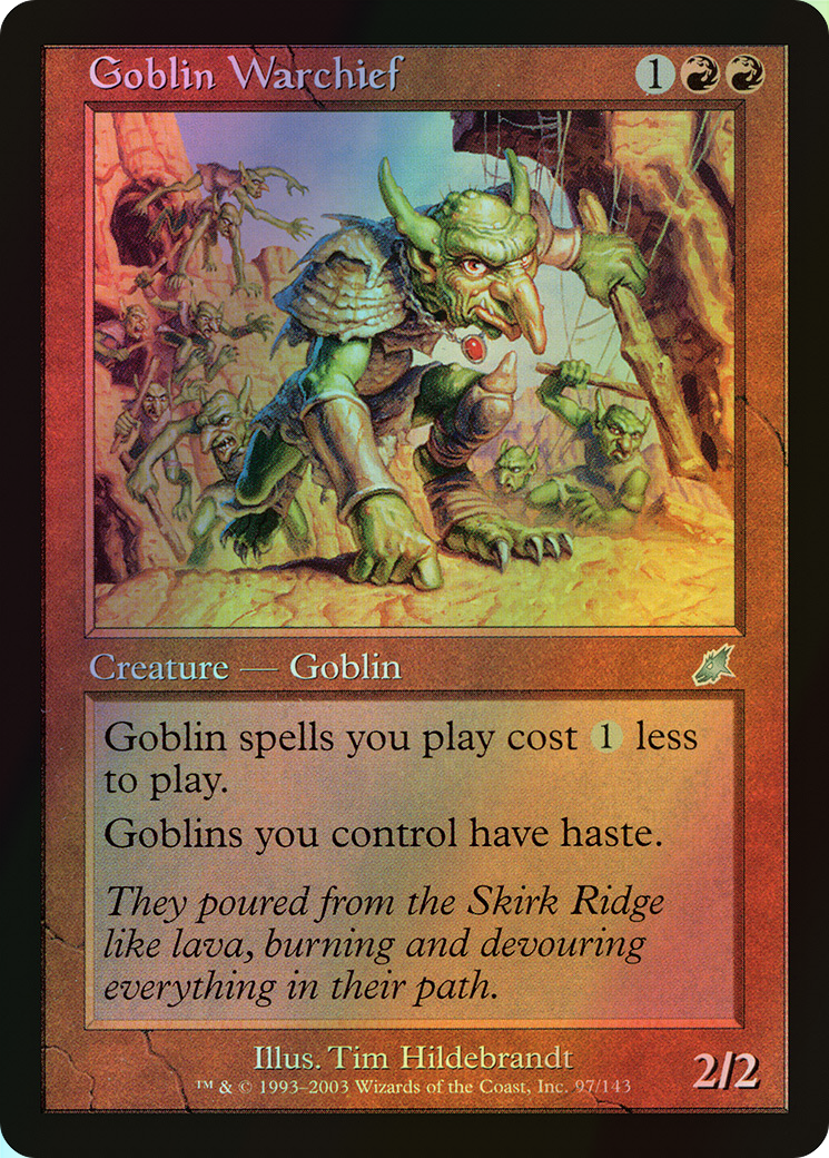 Goblin Warchief (SCG) #97 [EN/F]