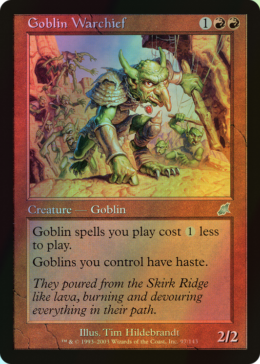 Goblin Warchief (SCG) #97 [EN/F] s/o