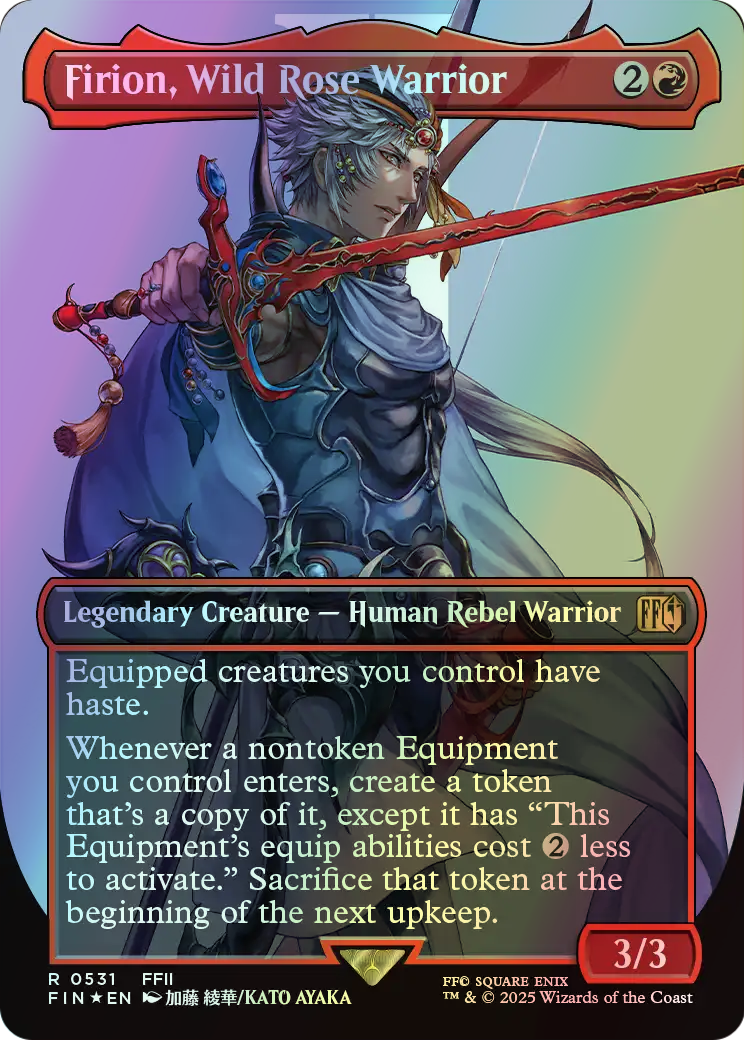 Firion, Wild Rose Warrior - Surge Foil (FIN) #531 [EN/F] s/o