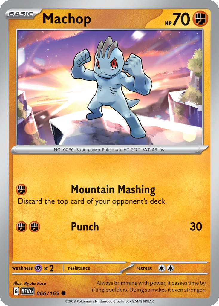 Machop (MEW) #66 [EN/N]