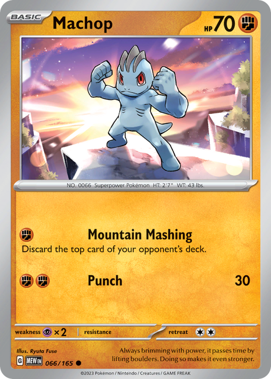 Machop (MEW) #66 [EN/N]