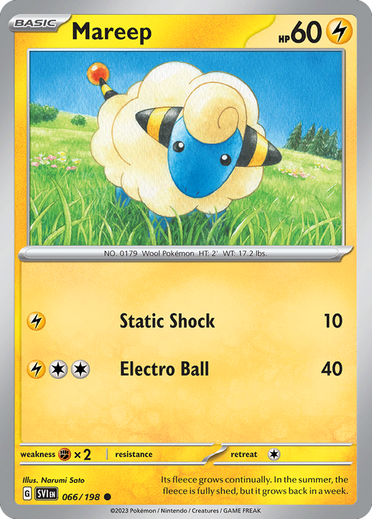 Mareep (SVI) #66 [EN/N] s/o