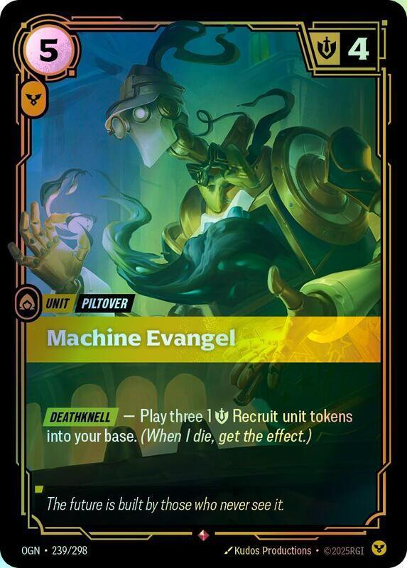 Machine Evangel (OGN) #239 [EN/F] s/o