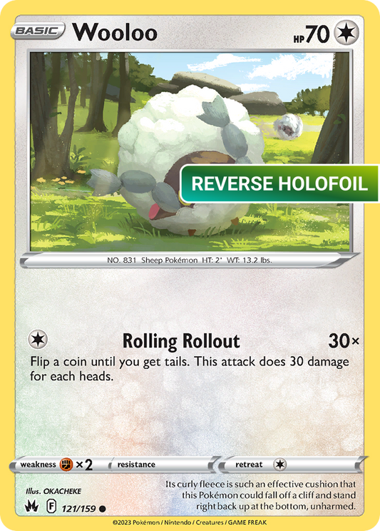Wooloo (CRZ) #121 [EN/R] s/o