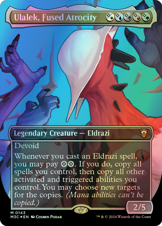 Ulalek, Fused Atrocity - Ripple Foil (M3C) #143 [EN/F]