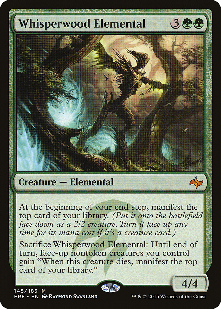 Whisperwood Elemental (FRF) #145 [EN/N]