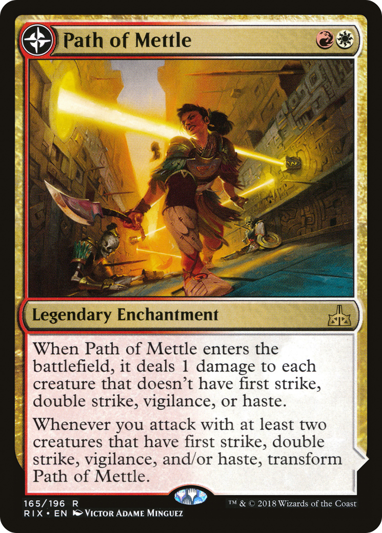 Path of Mettle // Metzali, Tower of Triumph (RIX) #165 [EN/N]