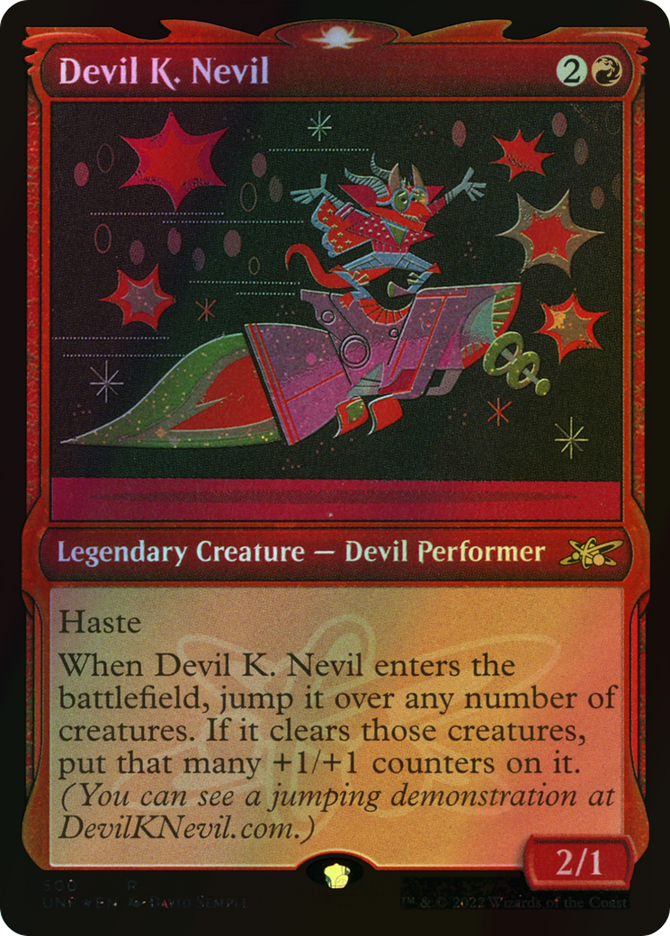 Devil K. Nevil - Galaxy Foil (UNF) #500 [EN/F]
