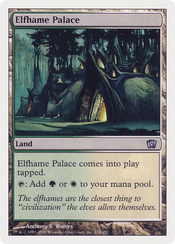 Elfhame Palace (8ED) #324 [EN/N]