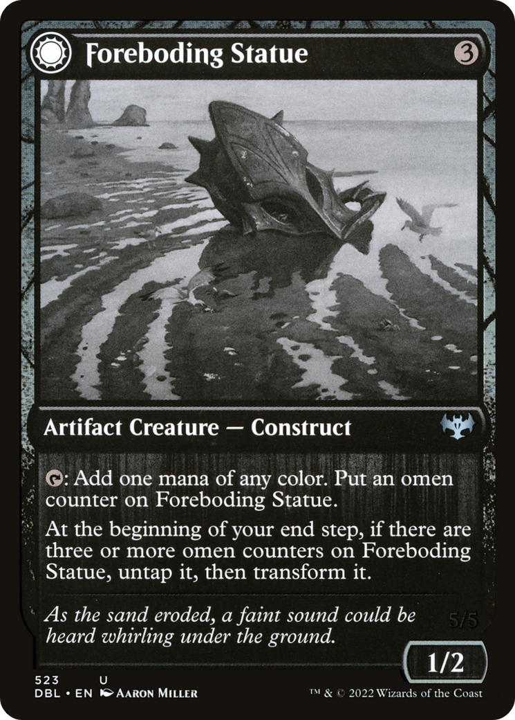 Foreboding Statue // Forsaken Thresher (DBL) #523 [EN/N] s/o