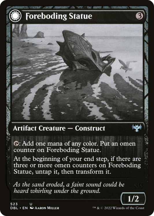 Foreboding Statue // Forsaken Thresher (DBL) #523 [EN/N] s/o