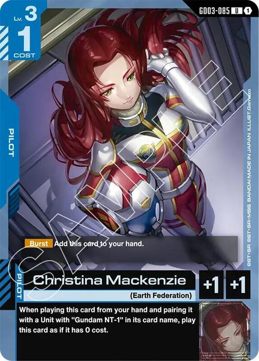 Christina Mackenzie (GD03) #GD03-085 [JA/N]