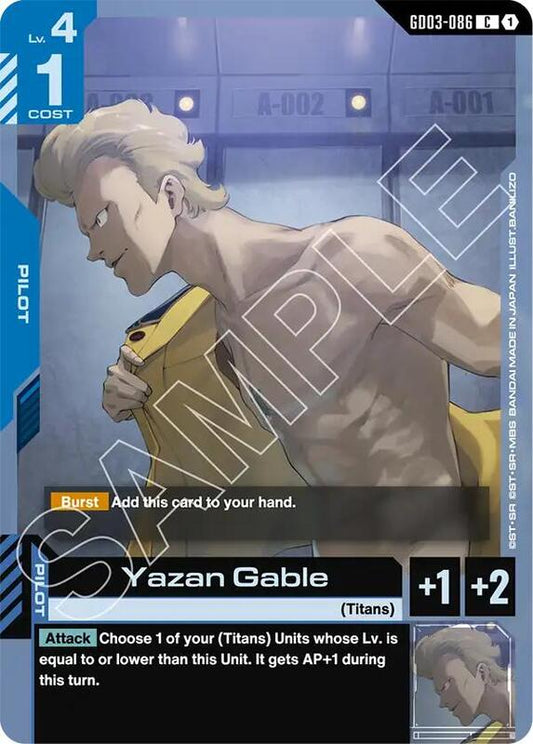 Yazan Gable (GD03) #GD03-086 [JA/N]