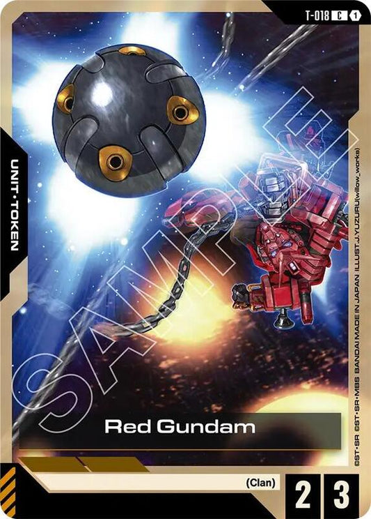 Red Gundam (T-018) (GD03) #T-018 [JA/N]