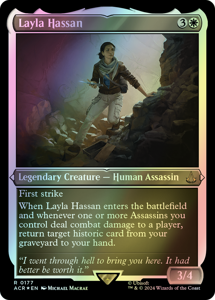 Layla Hassan (ACR) #177 [EN/E] s/o