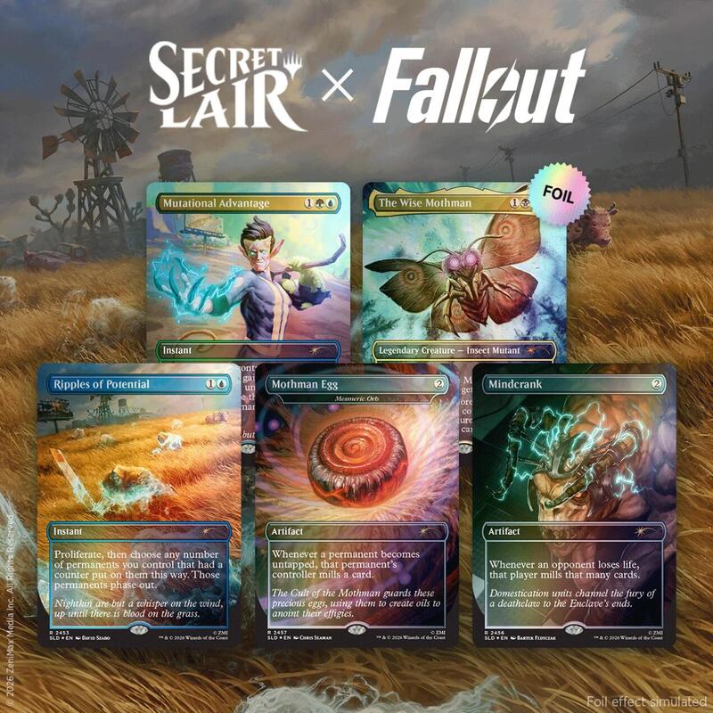 Secret Lair Drop: Secret Lair Drop: Secret Lair x Fallout: Rad - Traditional Foil Edition (SLD) [EN]