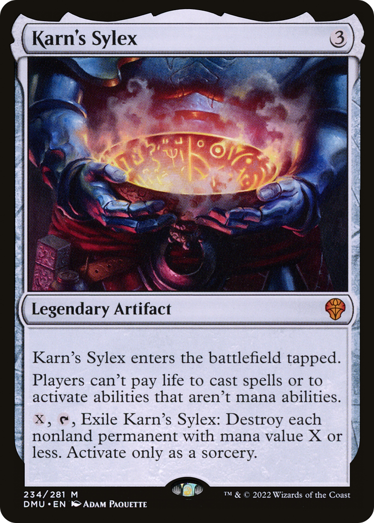 Karn's Sylex (DMU) #234 [EN/N]