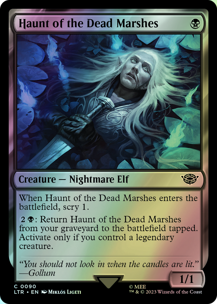 Haunt of the Dead Marshes (LTR) #90 [EN/F]