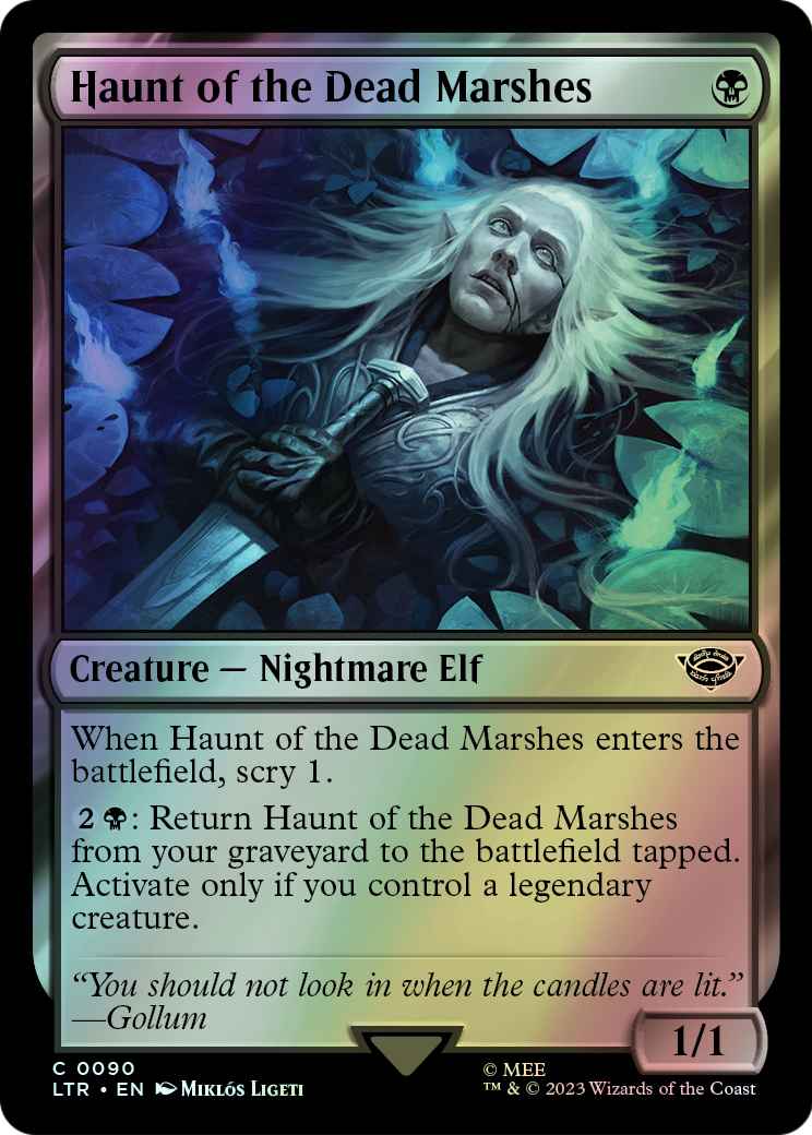 Haunt of the Dead Marshes (LTR) #90 [EN/F]