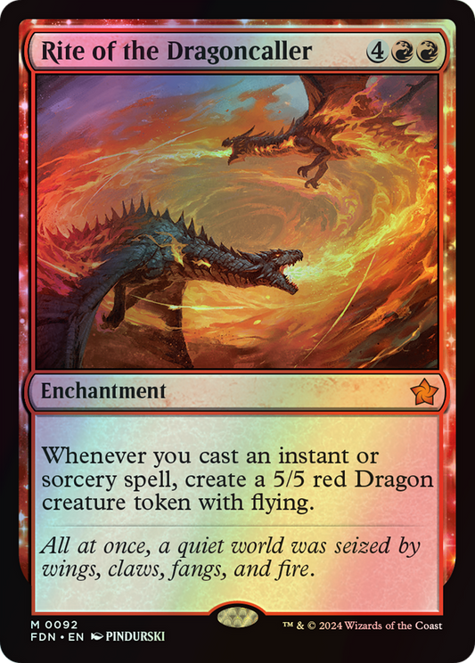 Rite of the Dragoncaller (FDN) #92 [EN/F] s/o
