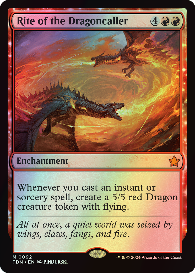 Rite of the Dragoncaller (FDN) #92 [EN/F]