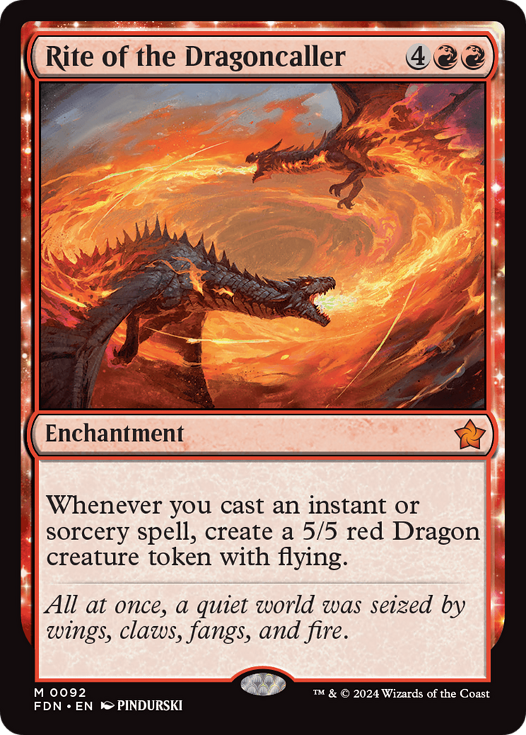 Rite of the Dragoncaller (FDN) #92 [EN/N] s/o