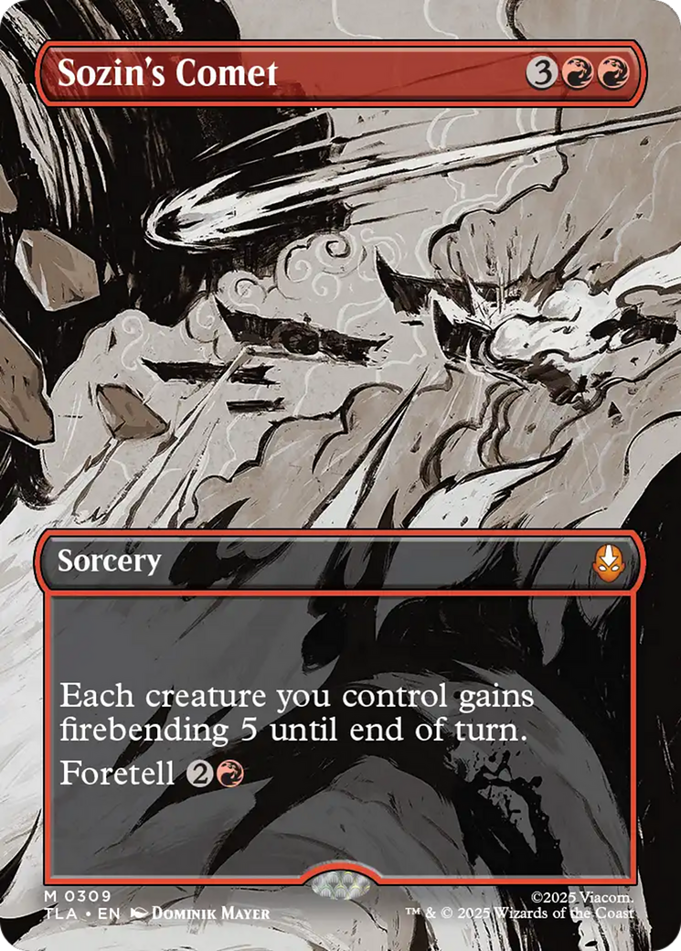 Sozin's Comet (TLA) #309 [EN/N] s/o
