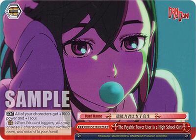 The Psychic Power User is a High School Girl (DDD) #DDD/S118-E076 [EN]