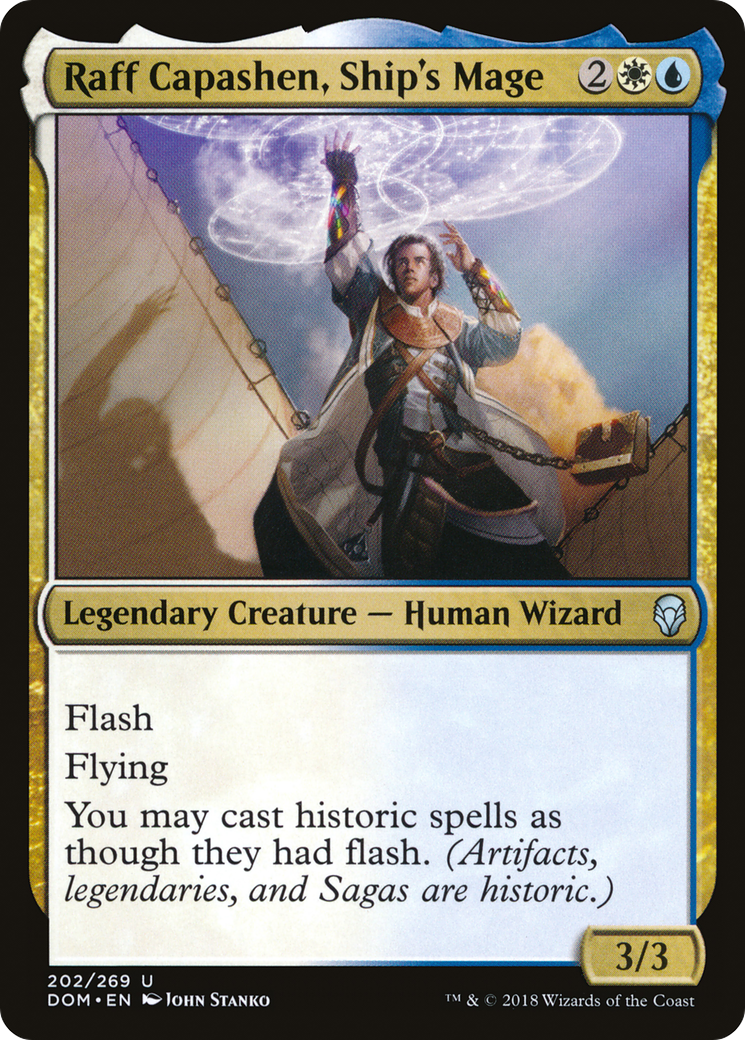 Raff Capashen, Ship's Mage (DOM) #202 [EN/N]