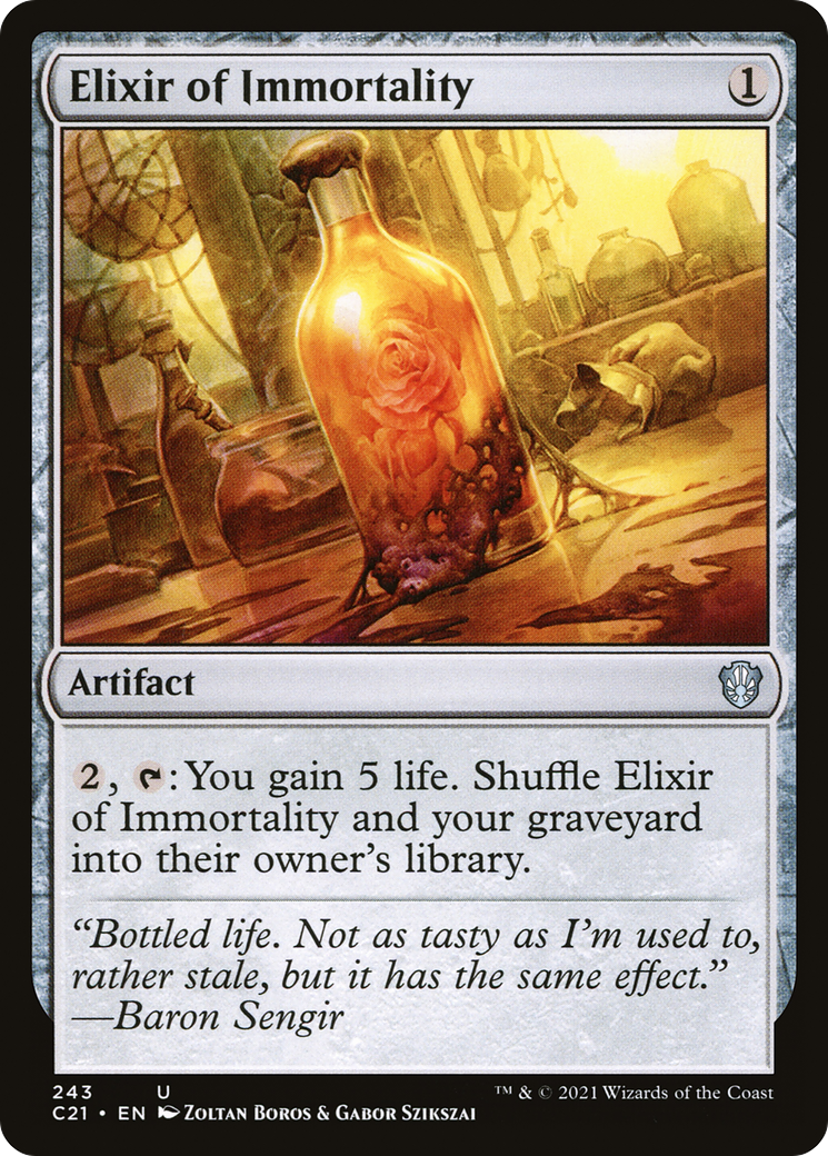 Elixir of Immortality (C21) #243 [EN/N] s/o