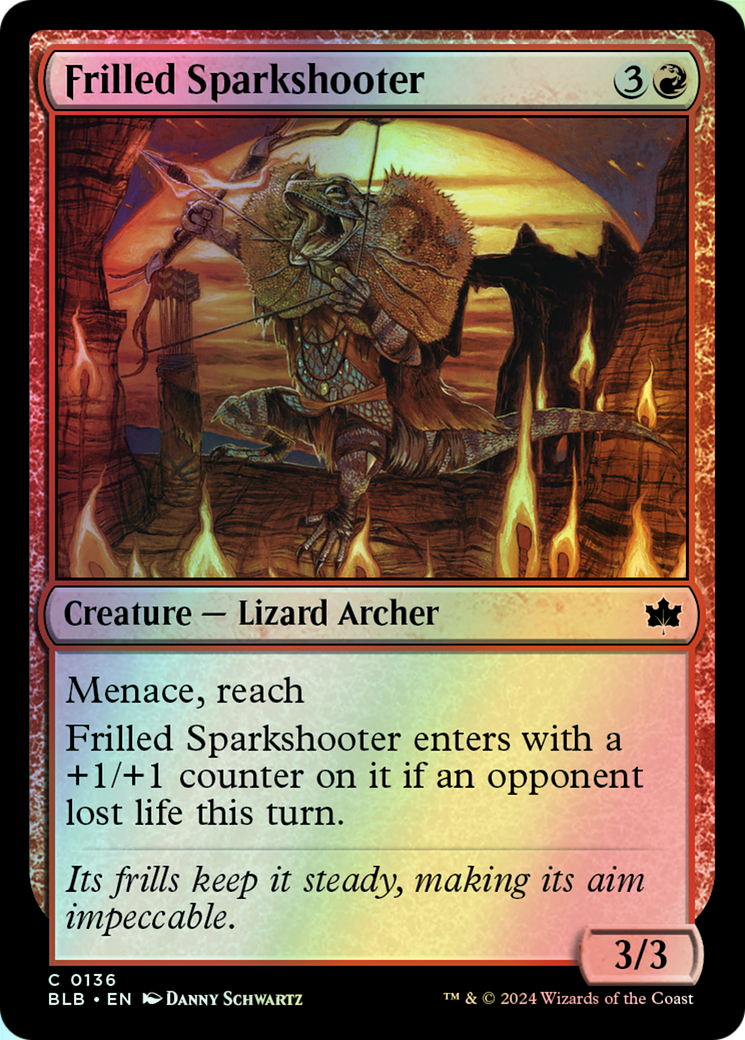 Frilled Sparkshooter (BLB) #136 [EN/F]