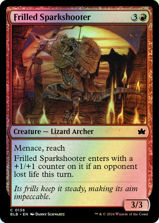 Frilled Sparkshooter (BLB) #136 [EN/F]