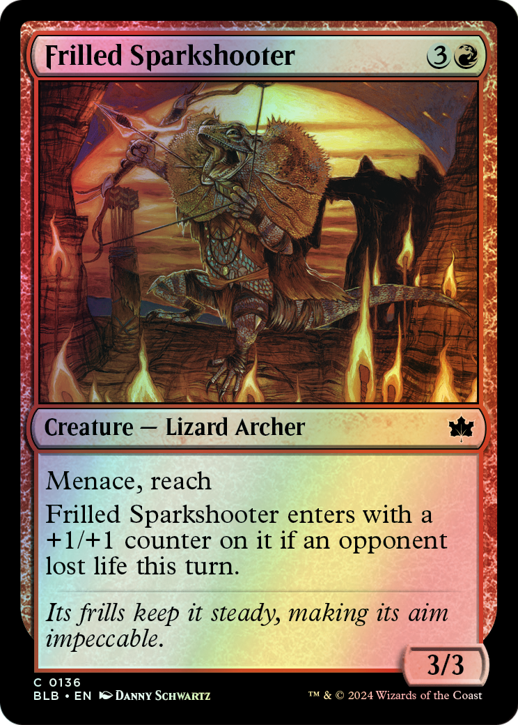 Frilled Sparkshooter (BLB) #136 [EN/F]
