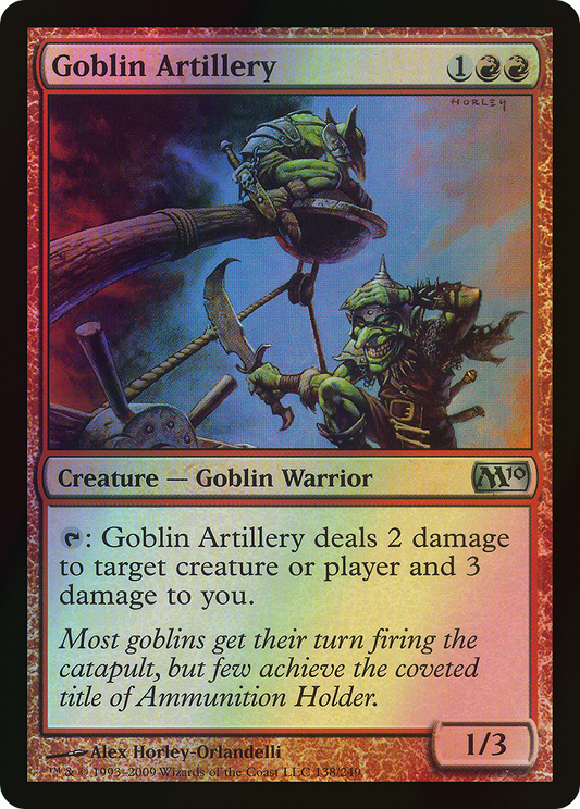 Goblin Artillery (M10) #138 [EN/F]