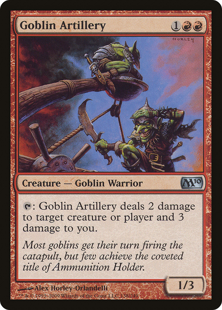 Goblin Artillery (M10) #138 [EN/N]
