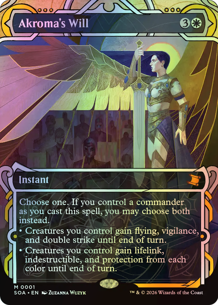 Akroma's Will (SOA) #1 [EN/F]