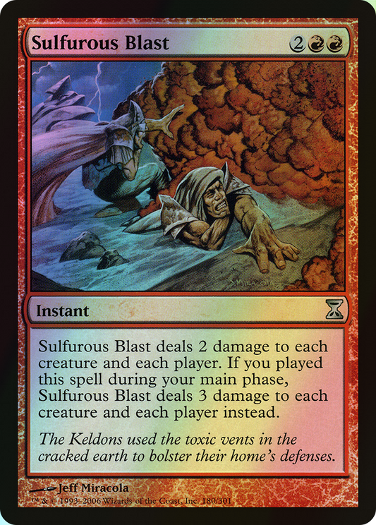Sulfurous Blast (TSP) #180 [EN/F] s/o