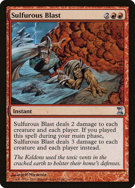 Sulfurous Blast (TSP) #180 [EN/N] s/o
