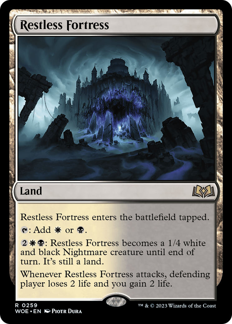 Restless Fortress (WOE) #259 [EN/N] s/o